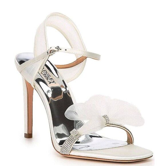 Badgley Mischka Jessica Embellished Dress Sandals - Picture 1 of 6